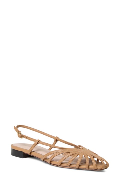 Devon Lattice Slingback Sandal (Women)