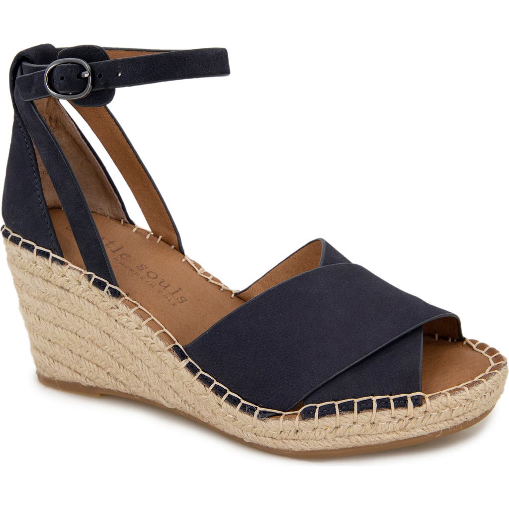 Gentle Souls Signature Charli X Wedge Sandal in Navy  product