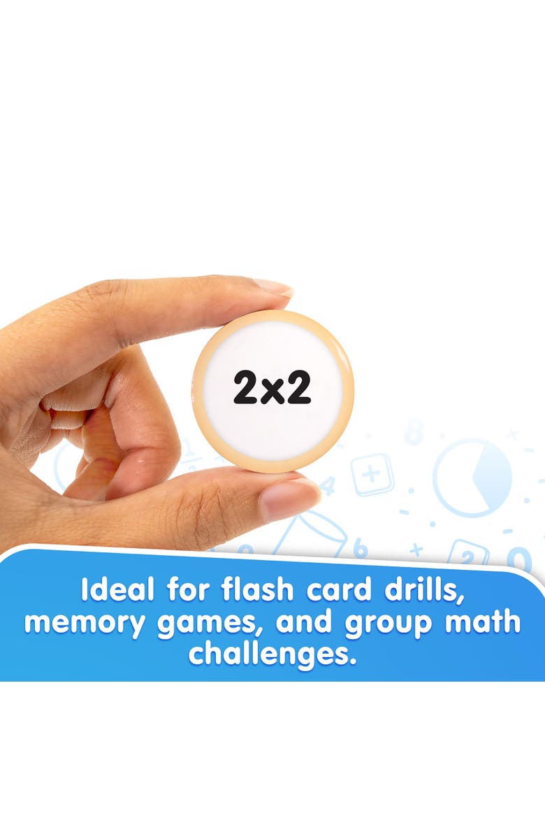 Multiplication Snacks Math Game, Alternate, color, Multicolored