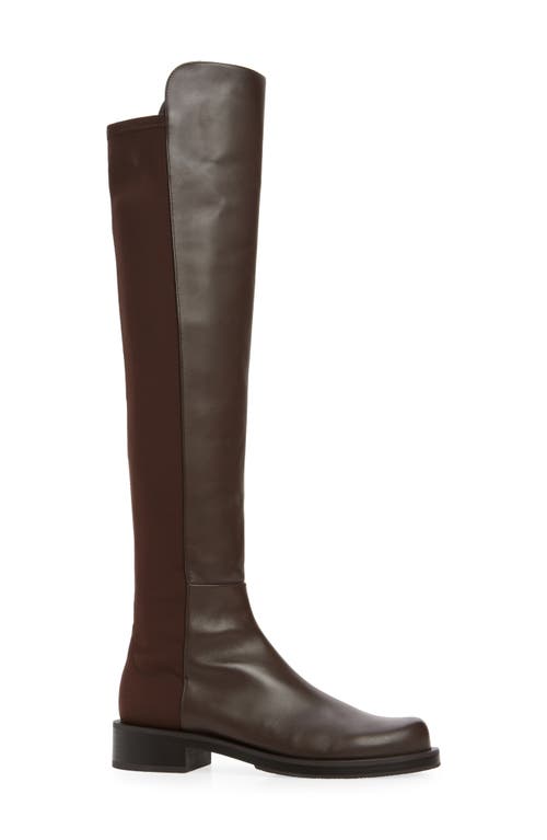 Stuart Weitzman 5050 Bold Over The Knee Boot In Brown