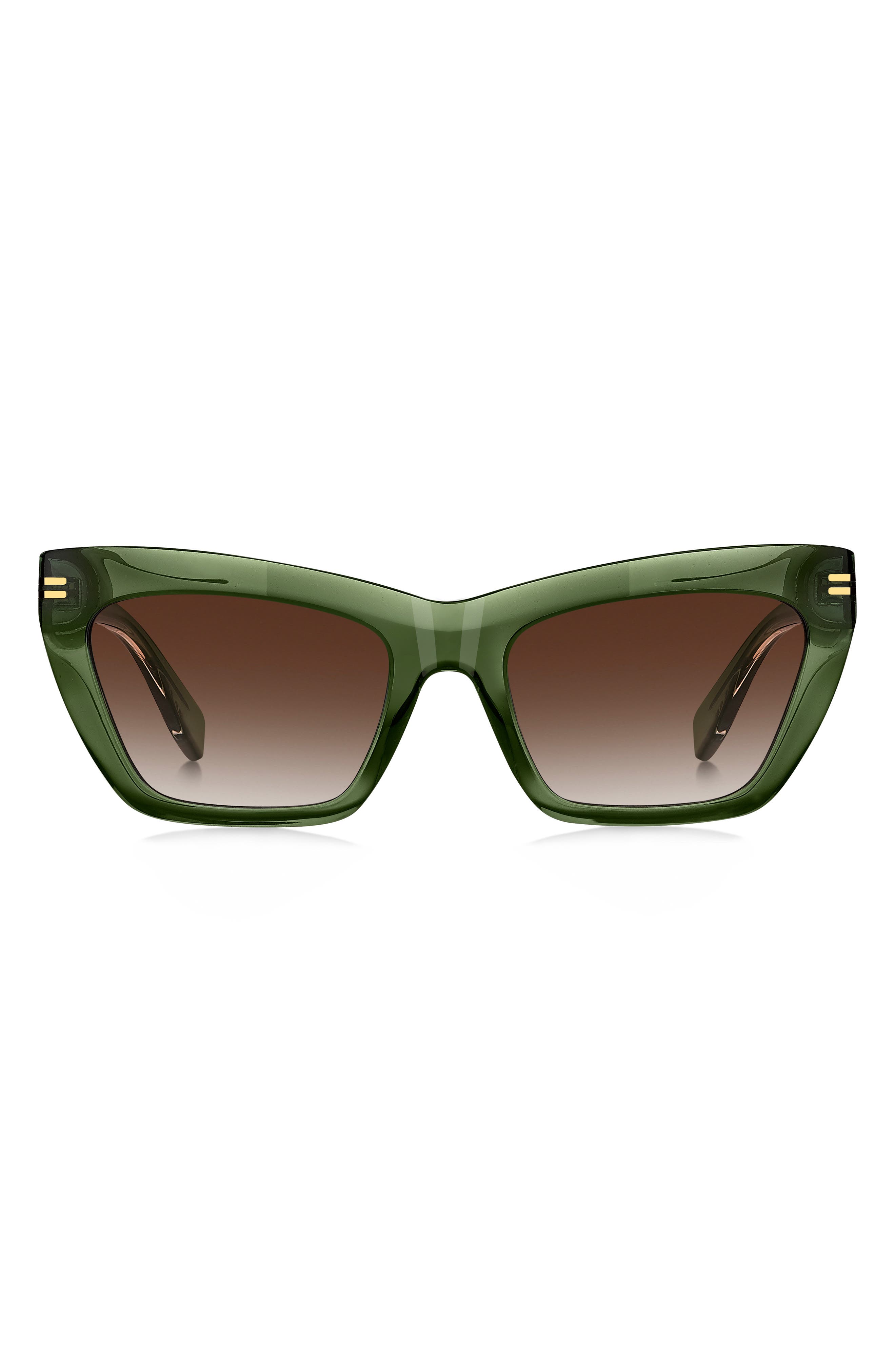 Marc Jacobs 54mm Gradient Rectangular Sunglasses