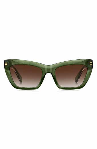 Marc Jacobs 54mm Gradient Rectangular Sunglasses
