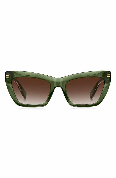 Marc Jacobs 54mm Gradient Rectangular Sunglasses
