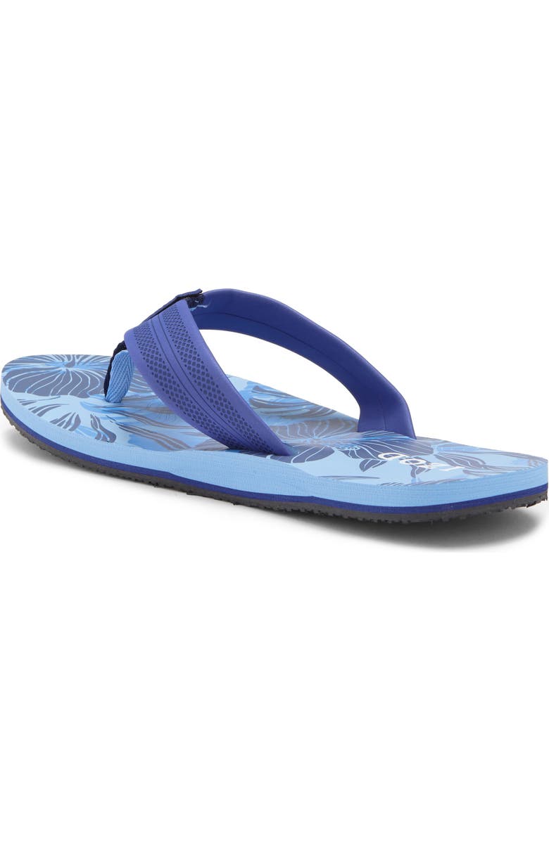IZOD Floral Flip Flop, Alternate, color,