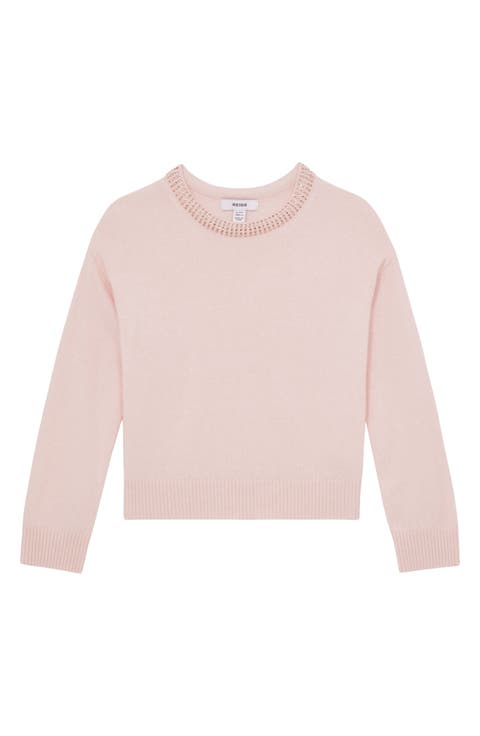 Kids' Elizabeth Embellished Sweater (Big Kid)