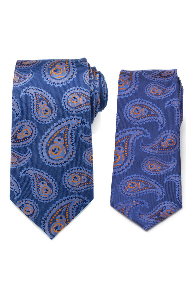 Cufflinks, Inc. BB-8 Father & Son Silk Tie Set, Main, color,
