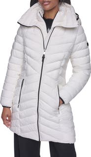 DKNY Stretch Packable Coat