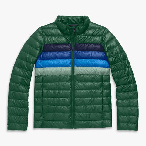 Grown-Ups Puffer Jacket In Stripe (Women's Fit)