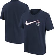 Nike Youth Nike Navy Washington Wizards Swoosh T-Shirt