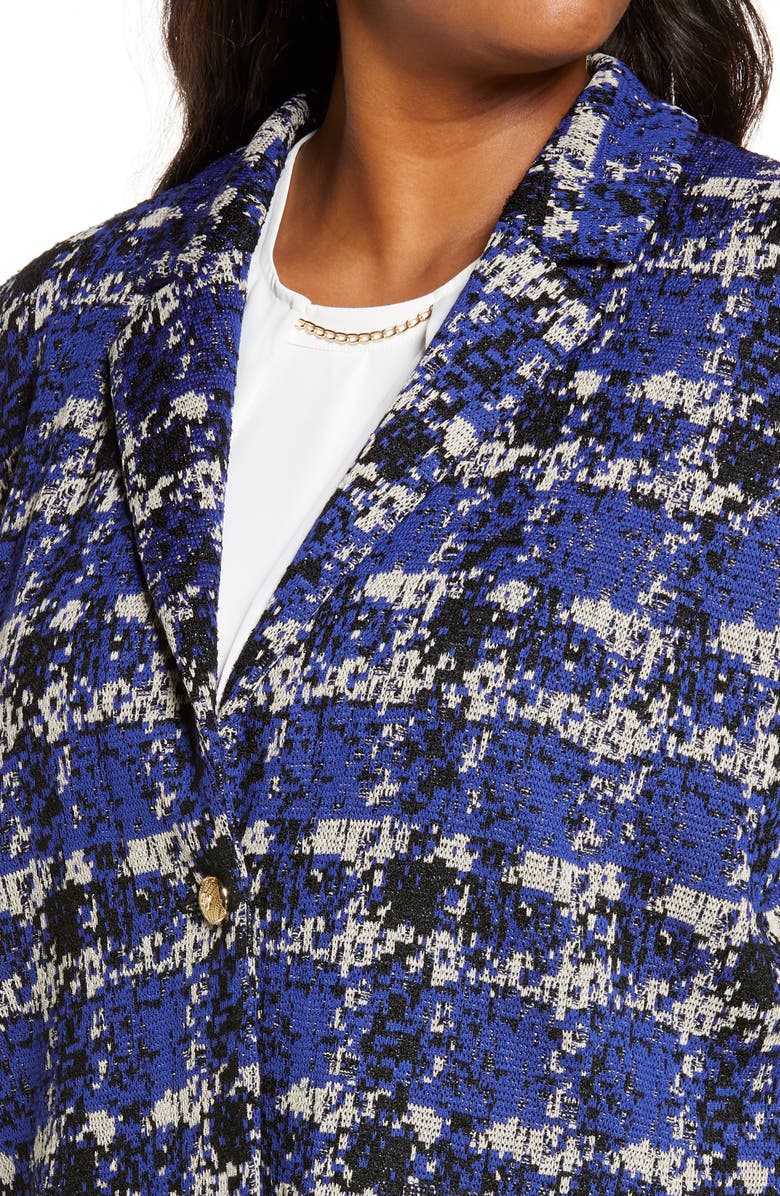 Ming Wang Fringe Sleeve Jacket, Alternate, color,