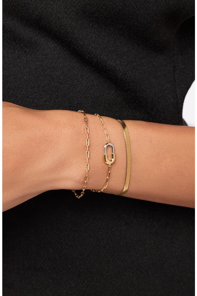 Blake Bracelet, Alternate, color, GOLD / SILVER