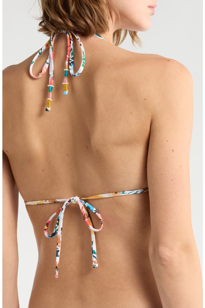 Triangle Bikini Top, Alternate, color, MULTI