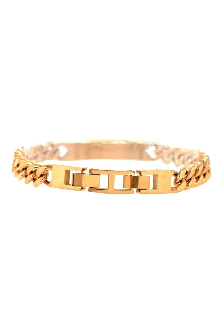 Men's Pavé Crystal Bar Necklace & Bracelet Set, Alternate, color, BLACK/ GOLD