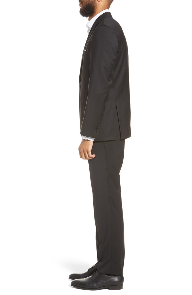 BOSS Johnstons/Lenon Regular Fit Solid Wool Suit, Alternate, color,