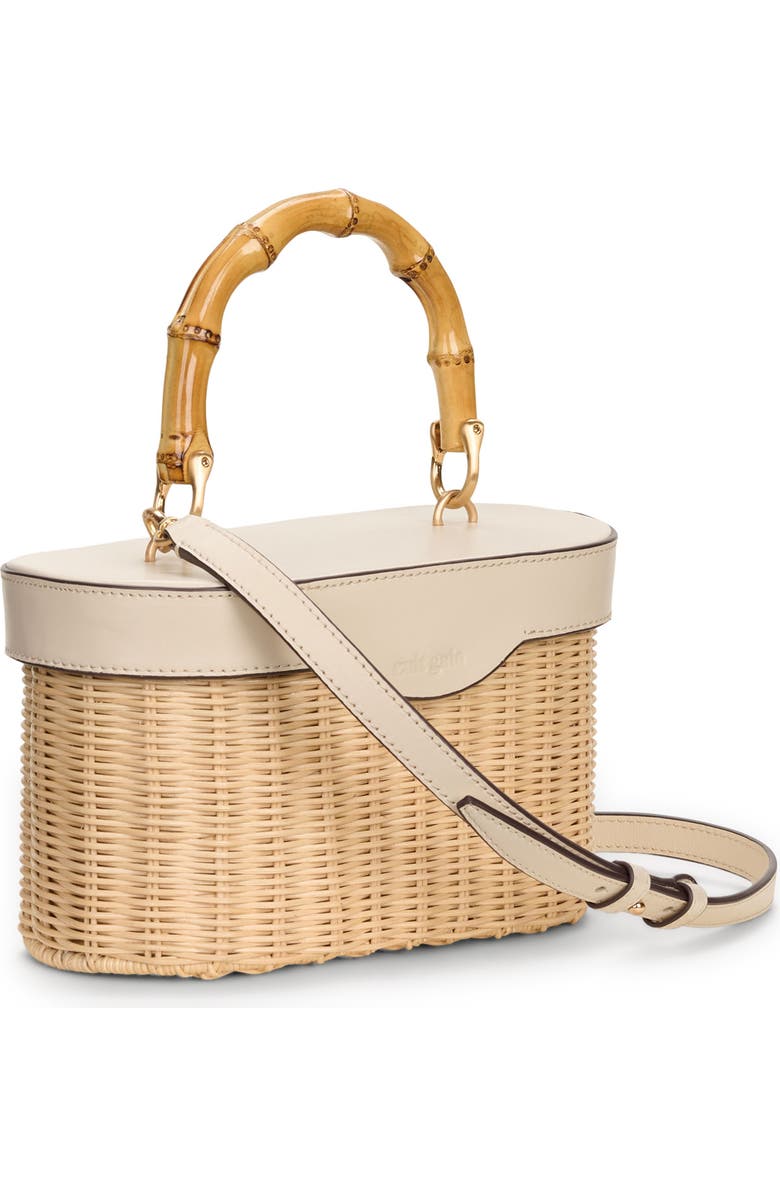 Cult Gaia Gwyneth Basket Weave Handbag, Alternate, color,