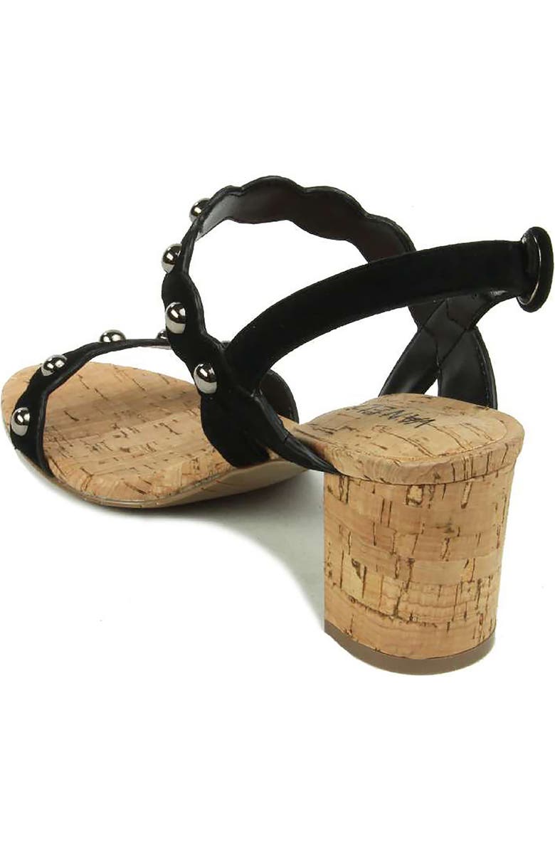 VANELi Mavis Studded Scalloped Sandal, Alternate, color,