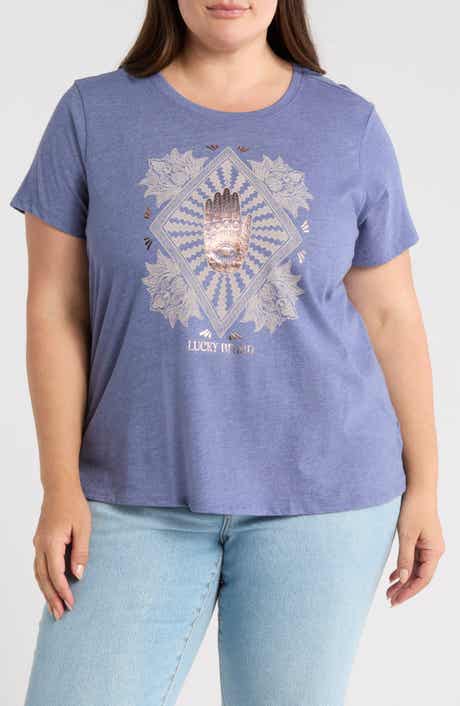 Lucky Brand Royal Hamsa Graphic T-Shirt