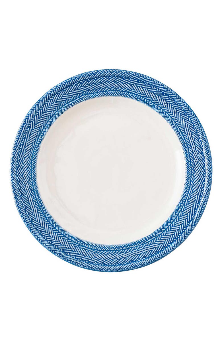 Juliska Le Panier 4-Piece Dinnerware Place Setting, Alternate, color, Whitewash/Delft Blue