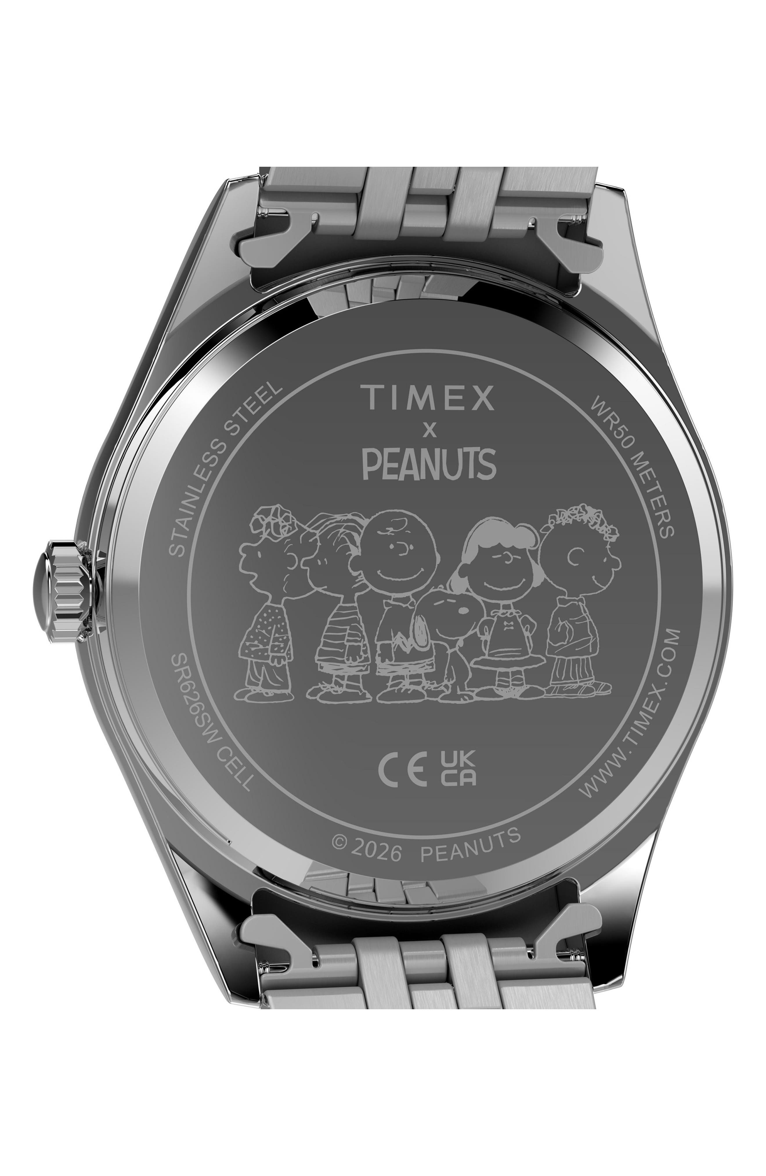 Timex® Peanuts® x Timex Legacy Snoopy with Flower Dial 36mm