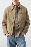 MANGO Cotton Corduroy Jacket