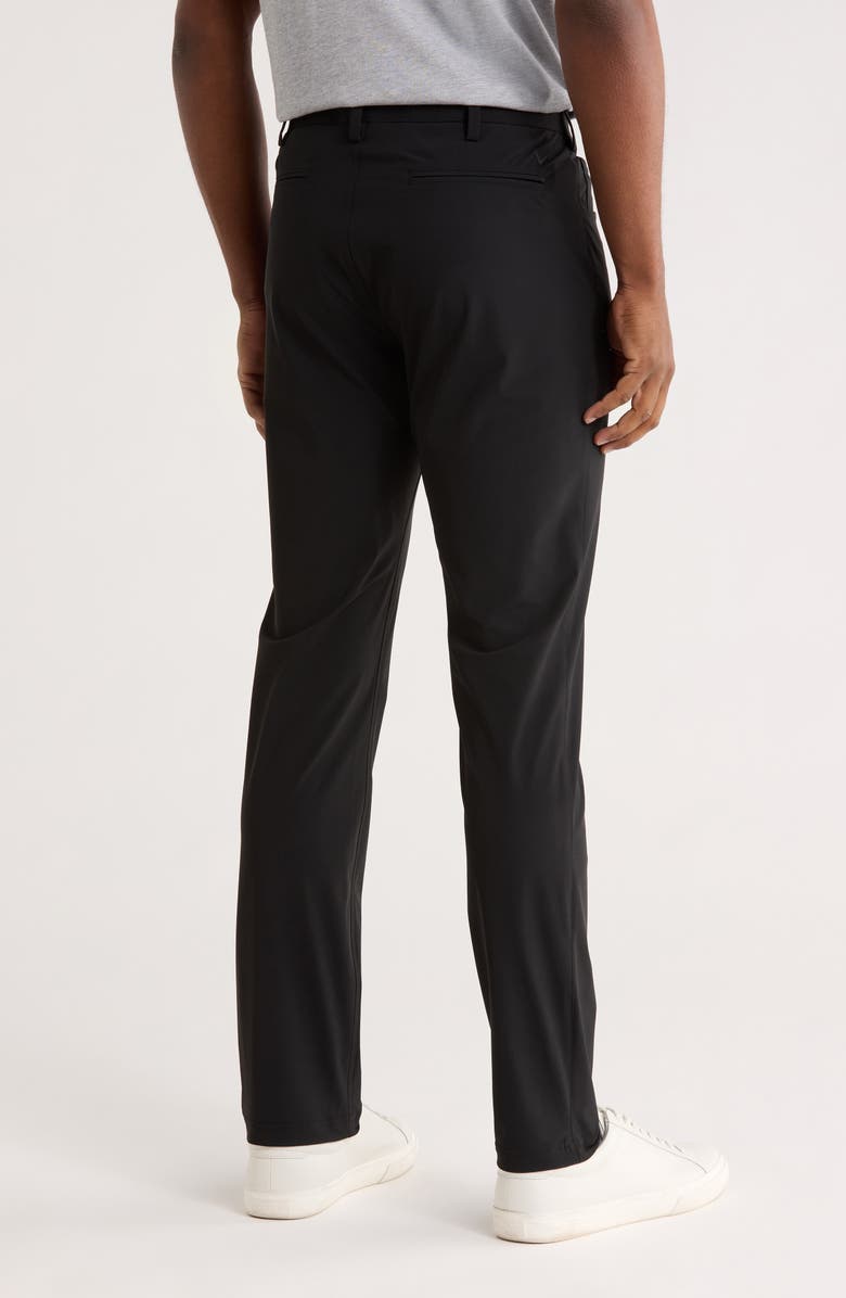 Callaway Straight Leg Pull-On Pants, Alternate, color, Caviar