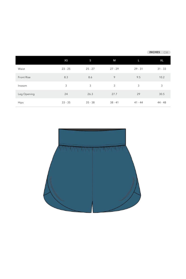 Pickleball Court Short, Alternate, color, Blue Coral