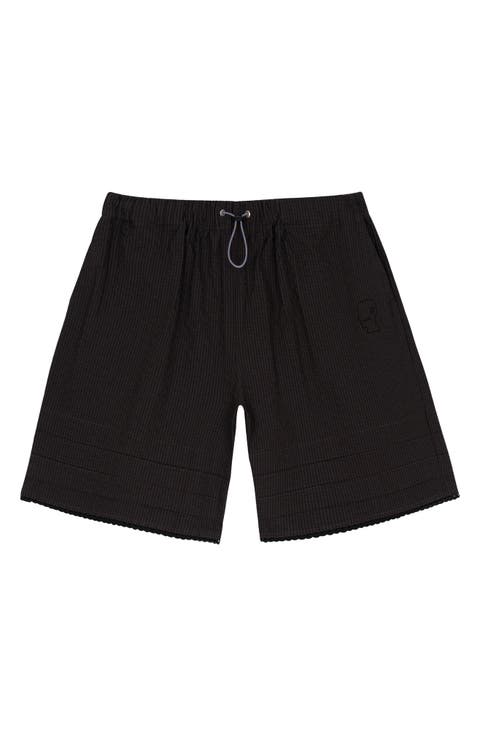 Gingham Seersucker Shorts