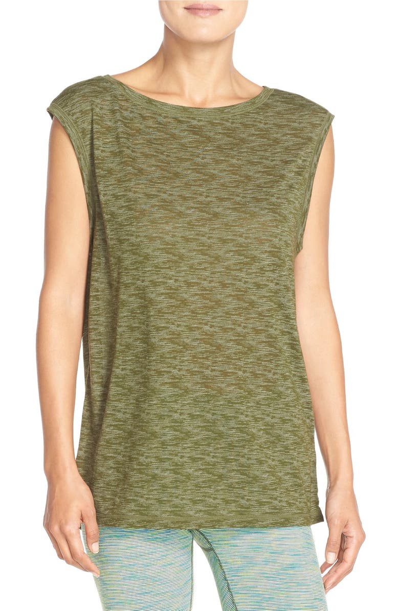 Zella 'Luna' Convertible Tie Tee, Alternate, color, 