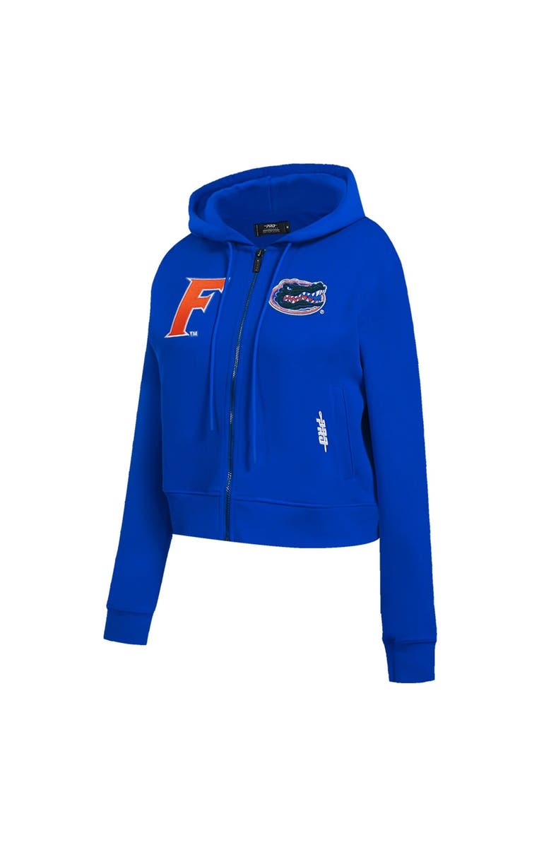 PRO STANDARD Women's Pro Standard Royal Florida Gators Game Day Sequin Full-Zip Hooded Jacket, Alternate, color,