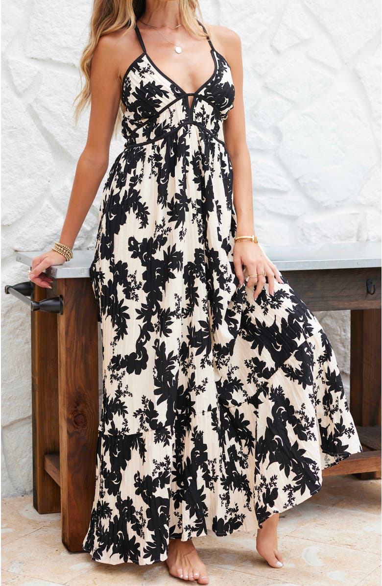 Bishop + Young Athena Maxi Dress, Alternate, color, Athena Print