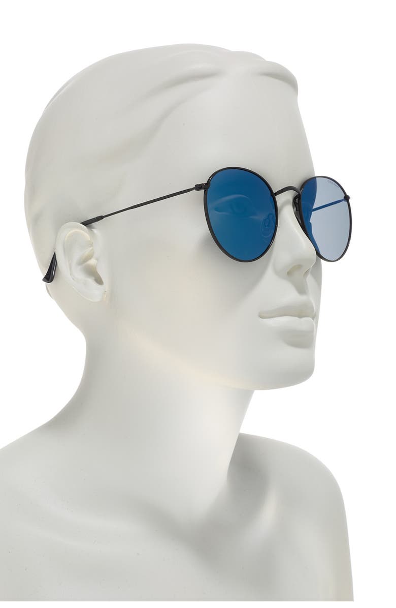 Cole Haan 53mm Metal Round Sunglasses, Main, color, 