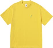 vowels Floral Embroidered Tee