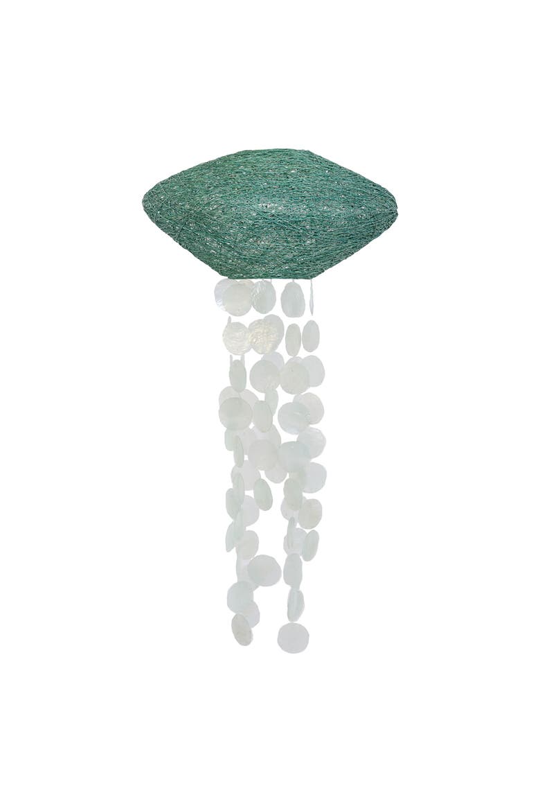 Seafoam Pendant Lamp, Main, color, Green
