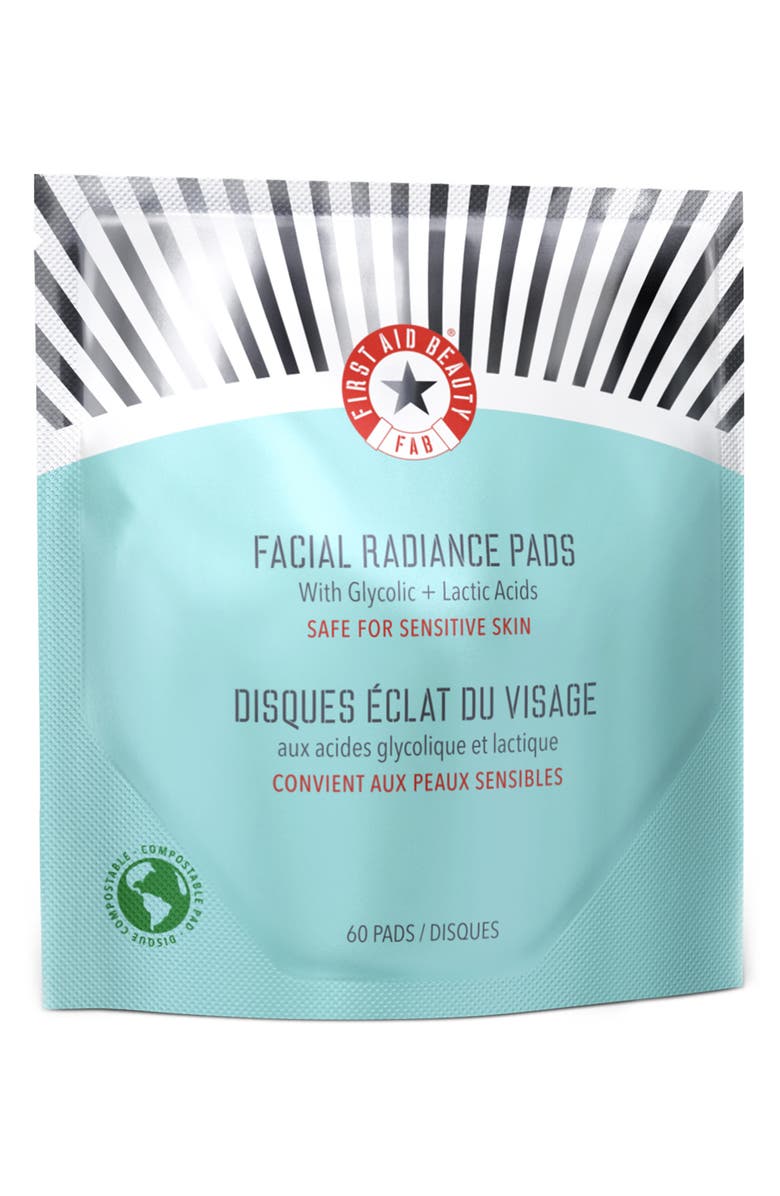 First Aid Beauty Facial Radiance Pads 60-Pack Refill, Main, color, 