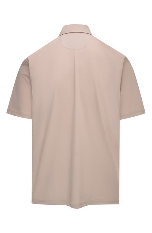 Eastside Golf Snap Placket Performance Golf Polo In Animal Print