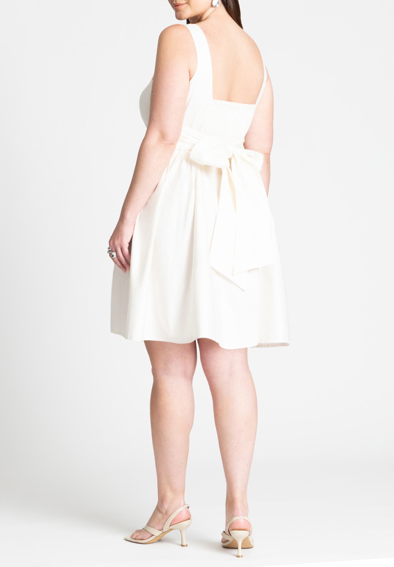 Bow Back Mini Dress - image 2