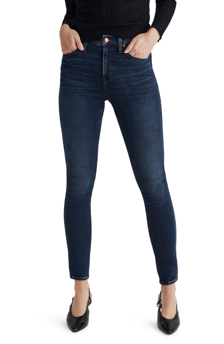 Madewell Kingston Skinny Jeans, Main, color, 