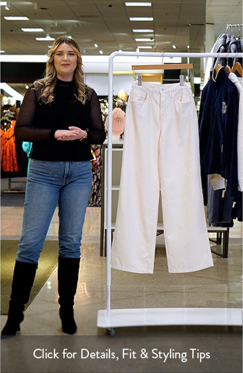 The Masha Super High Waist Wide Leg Jeans, sales video thumbnail