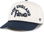 '47 Women's '47 Natural New England Patriots Rope Script Hitch Adjustable Hat