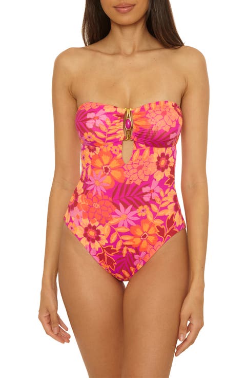 Copacabana Bandeau One-Piece Swimsuit