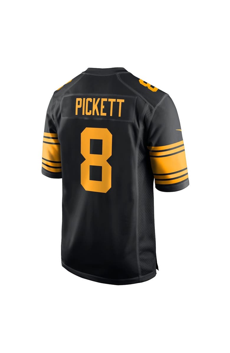 Nike Men's Nike Kenny Pickett Black Pittsburgh Steelers Alternate Game Jersey, Alternate, color,