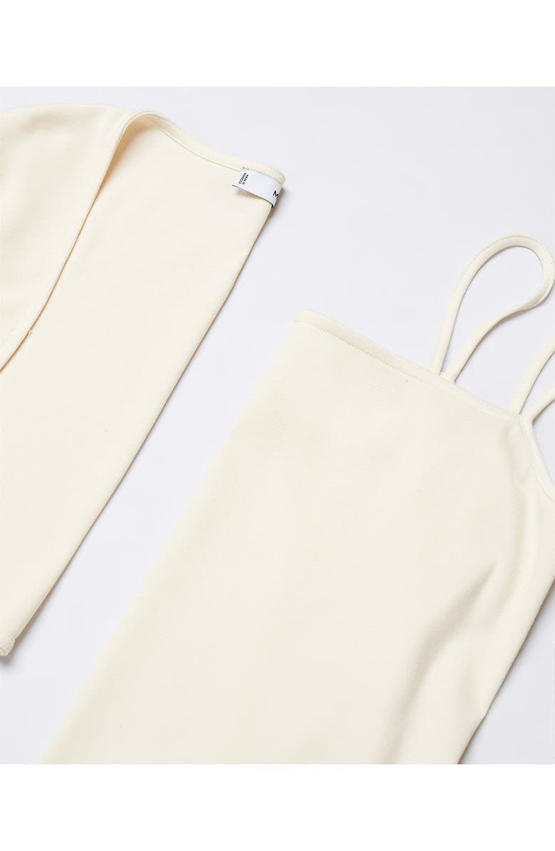 MANGO Camisole & Bolero Set, Alternate, color, 