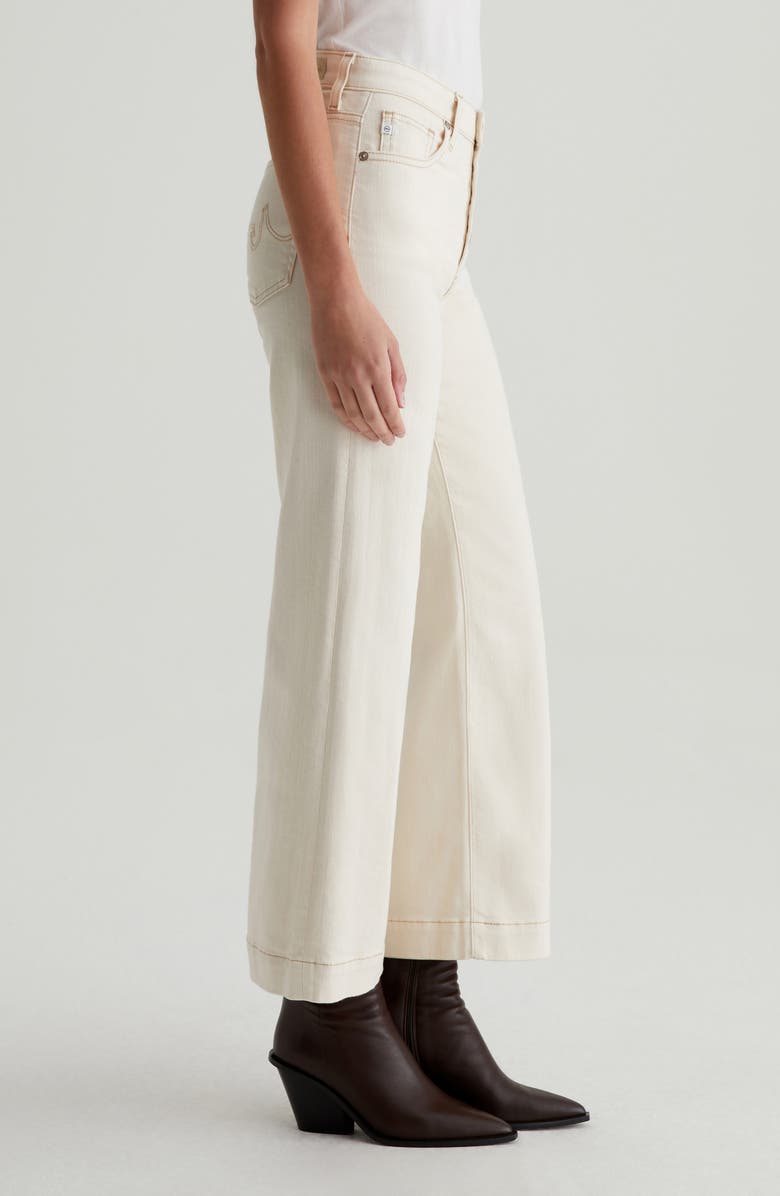 AG Saige Mid Rise Ankle Wide Leg Jeans, Alternate, color, 