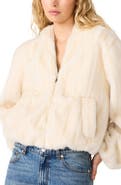 Steve Madden Mavis Faux Fur Jacket