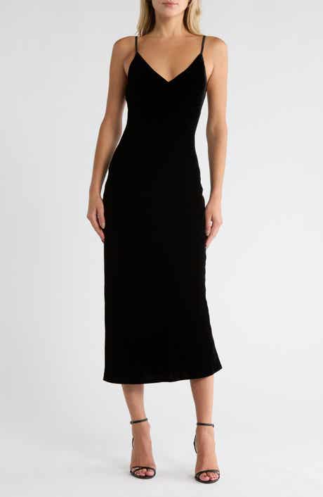 L'AGENCE Seridie Mid Length Slip Dress