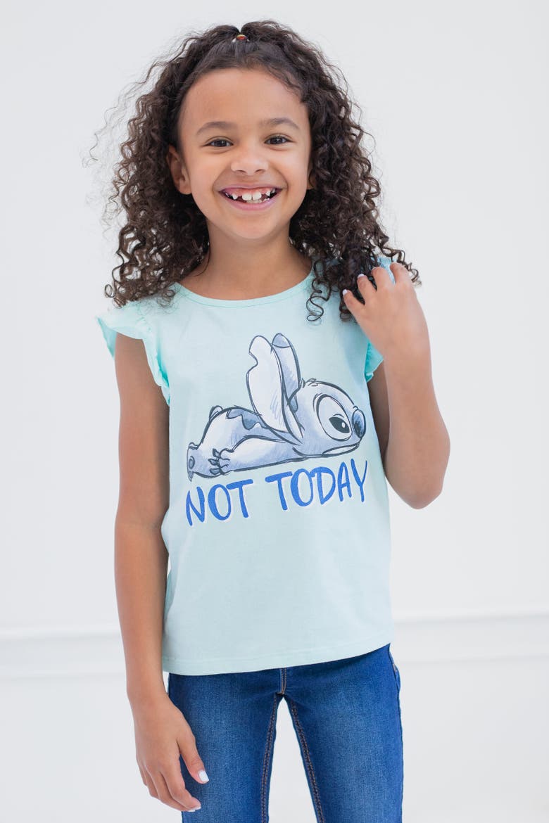 Lilo & Stitch 3-Pack T-Shirts, Alternate, color, Gray / Blue