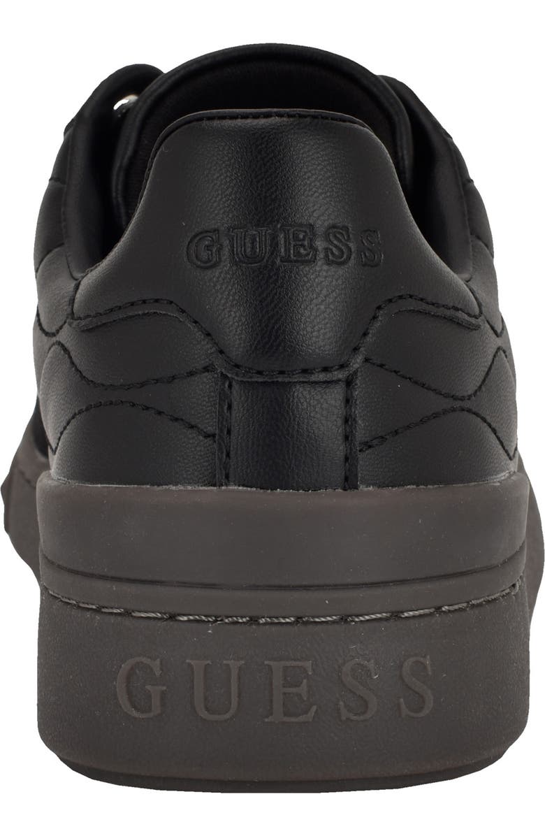 GUESS Iquilt Sneaker, Alternate, color, Black