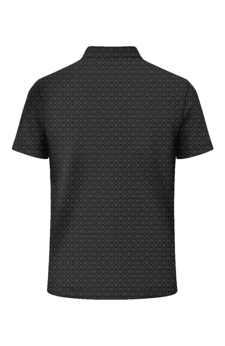 Cole Haan Golf Apparel Iconic Polo, Alternate, color, Jet Black Ch Print