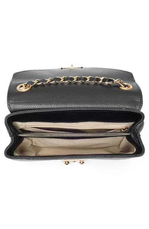 Valentino By Mario Valentino Isabelle Dollaro Crossbody Bag In Black