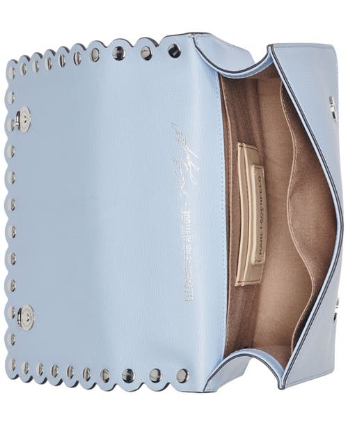 Karl Lagerfeld Paris Simone Crossbody With Pearls In Blue